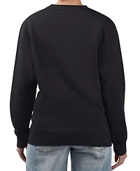 G-iii 4Her by Carl Banks Women's Black Cleveland Cavaliers Collage Team Graphic Fleece Pullover Sweatshirt
