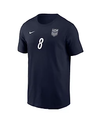 Nike Men's Weston McKennie Navy Usmnt Away Name Number T-Shirt