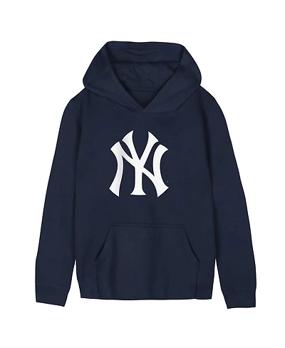 Outerstuff Preschool Navy New York Yankees Primary Logo Fleece Hoodie
