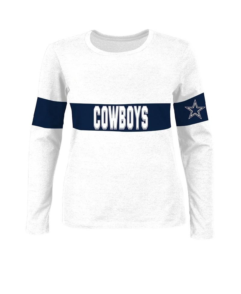 Fanatics Women's CeeDee Lamb Ash Dallas Cowboys Plus Name Number T-Shirt