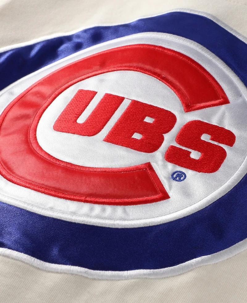 Fanatics Men's Cream Chicago Cubs Big Tall Full-Button Jersey