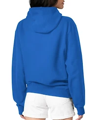 G-iii 4Her by Carl Banks Women's Blue Detroit Pistons City Pullover Hoodie