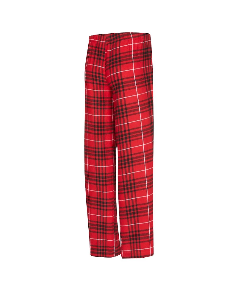 Concepts Sport Women's 2-Piece Red/Black Portland Trail Blazers Vector Top and Flannel Pants Sleep Set