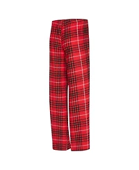 Concepts Sport Women's 2-Piece Red/Black Portland Trail Blazers Vector Top and Flannel Pants Sleep Set