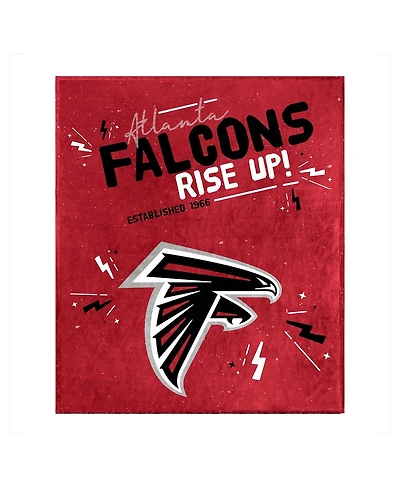 Logo Brands Atlanta Falcons 60" x 70" Plush Throw Blanket