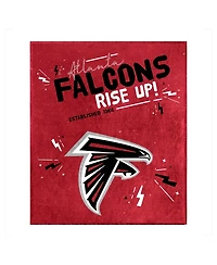 Logo Brands Atlanta Falcons 60" x 70" Plush Throw Blanket