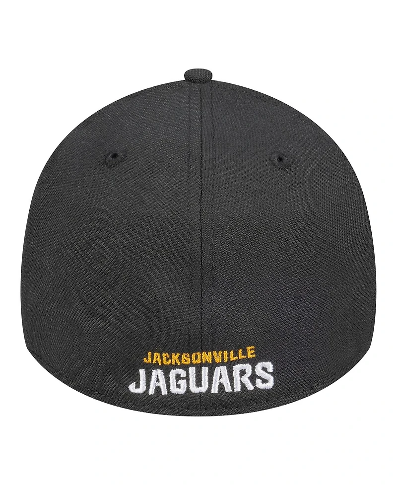 New Era Men's Black Jacksonville Jaguars Core Team 39THIRTY Flex Hat