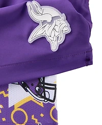 Chubbies Men's Purple Minnesota Vikings The Secret Lined Swim Trunks
