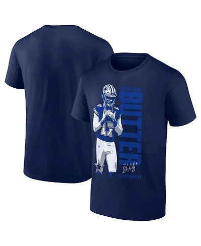 Fanatics Men's Brandon Aubrey Navy Dallas Cowboys Like Butter T-Shirt