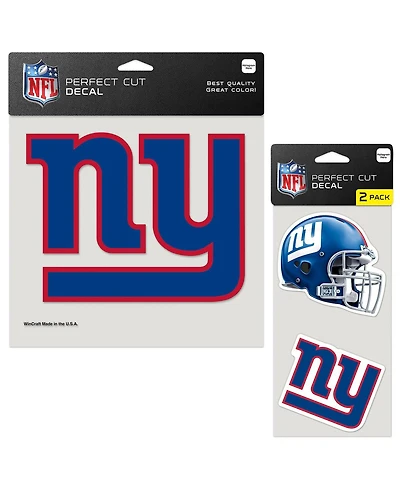 Wincraft New York Giants Three-Pack Perfect Cut Decals