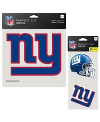 Wincraft New York Giants Three-Pack Perfect Cut Decals