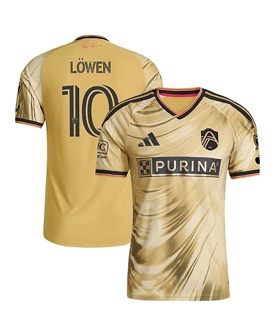 Adidas Men's Eduard Lowen Yellow St. Louis City Sc 2026 The Tina Turner Kit On-Field Authentic Patch Jersey