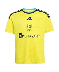 Adidas Big Boys and Girls Sam Surridge Yellow Nashville Sc 2026 The Reverb Kit Replica Jersey