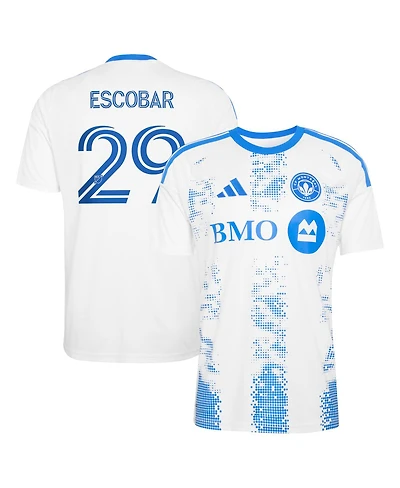 Adidas Men's Franco Escobar White Cf Montreal 2026 The Procure Jersey Replica Jersey