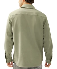 Silver Jeans Co. Men's Knit Flex Button-Up Shirt