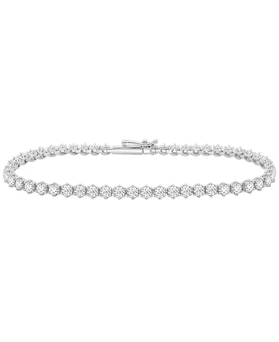 Macy's Diamond (5 ct. t.w.) Bracelet in 10k White Gold (Also Available in 10k Yellow Gold)