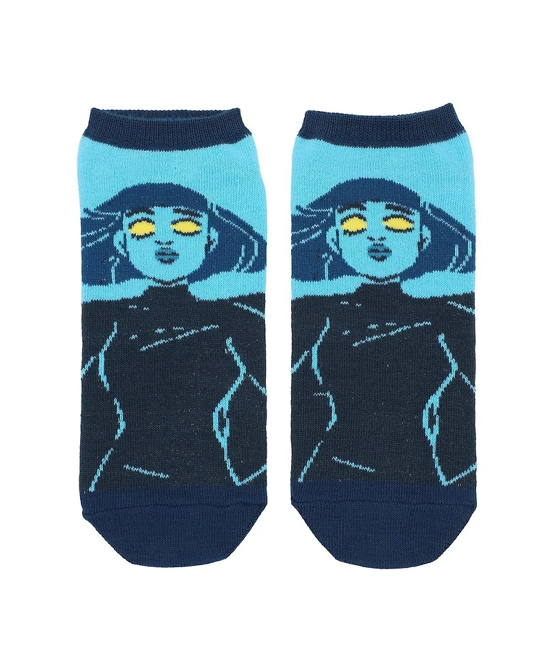 Lore Olympus Women's Bioworld 5-Pack of Stylish Ankle Socks Perfect for Comfort and Fashion!