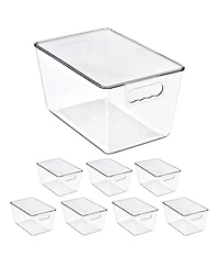 Sorbus Pack Large Stackable Storage Containers with Lids for Kitchen, Pantry,Cabinet Organization