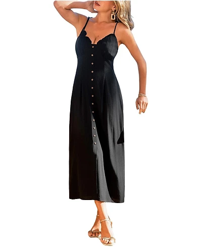Cupshe Women's Big Night Out Midi Beach Dress