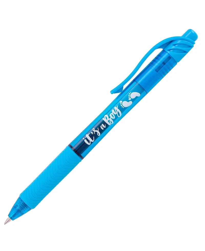 Pentel It's a Boy - EnerGel-x Retractable Gel Pen, 0.7mm Ink Box of 12