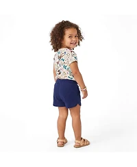 Mightly Toddler Fair Trade Organic Cotton Ribbed Scoop Neck Tee