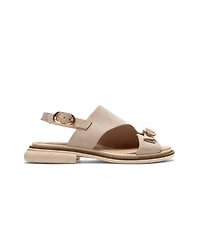 Forever & Always Shoes Women's Cruel Leather Sandal