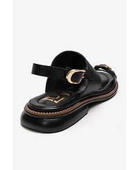 Forever & Always Shoes Women's Cruel Leather Sandal