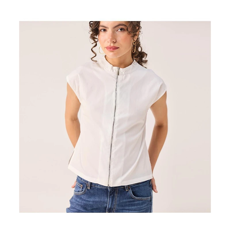 Reistor Women's Front Zip Top