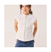 Reistor Women's Front Zip Top