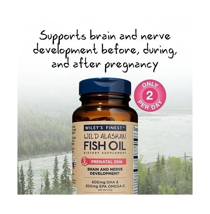 Wiley's Finest Prenatal Dha
