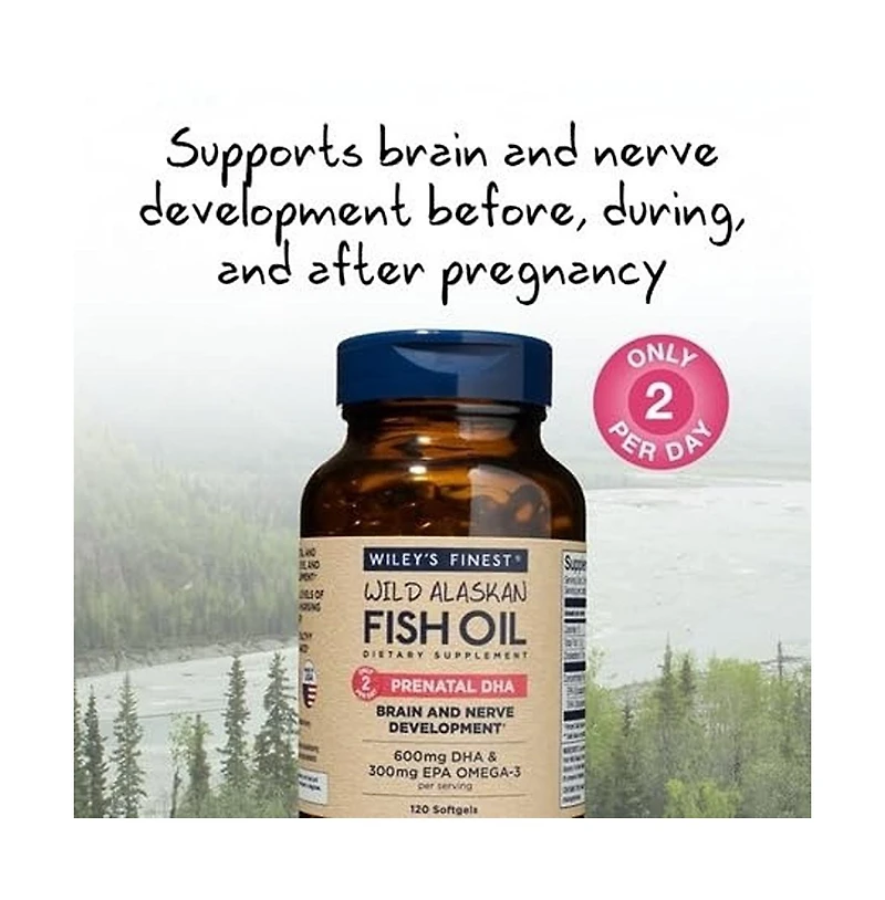 Wiley's Finest Prenatal Dha