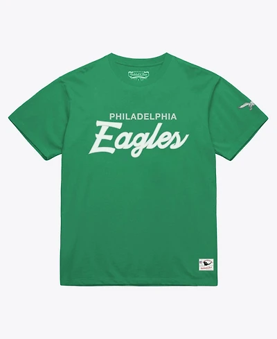 Mitchell & Ness Men's Kelly Green Philadelphia Eagles Head Coach Classic T-Shirt