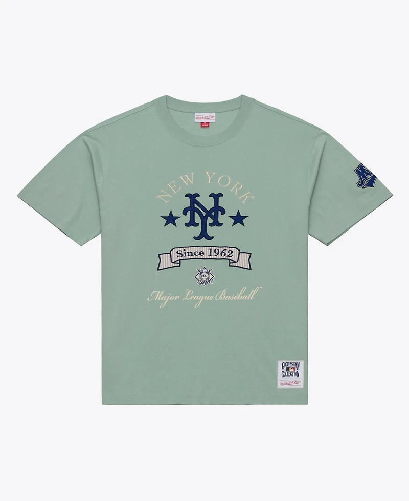 Mitchell & Ness Men's Green New York Mets Yacht Rock T-Shirt