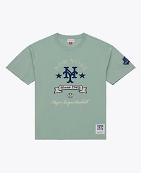 Mitchell & Ness Men's Green New York Mets Yacht Rock T-Shirt