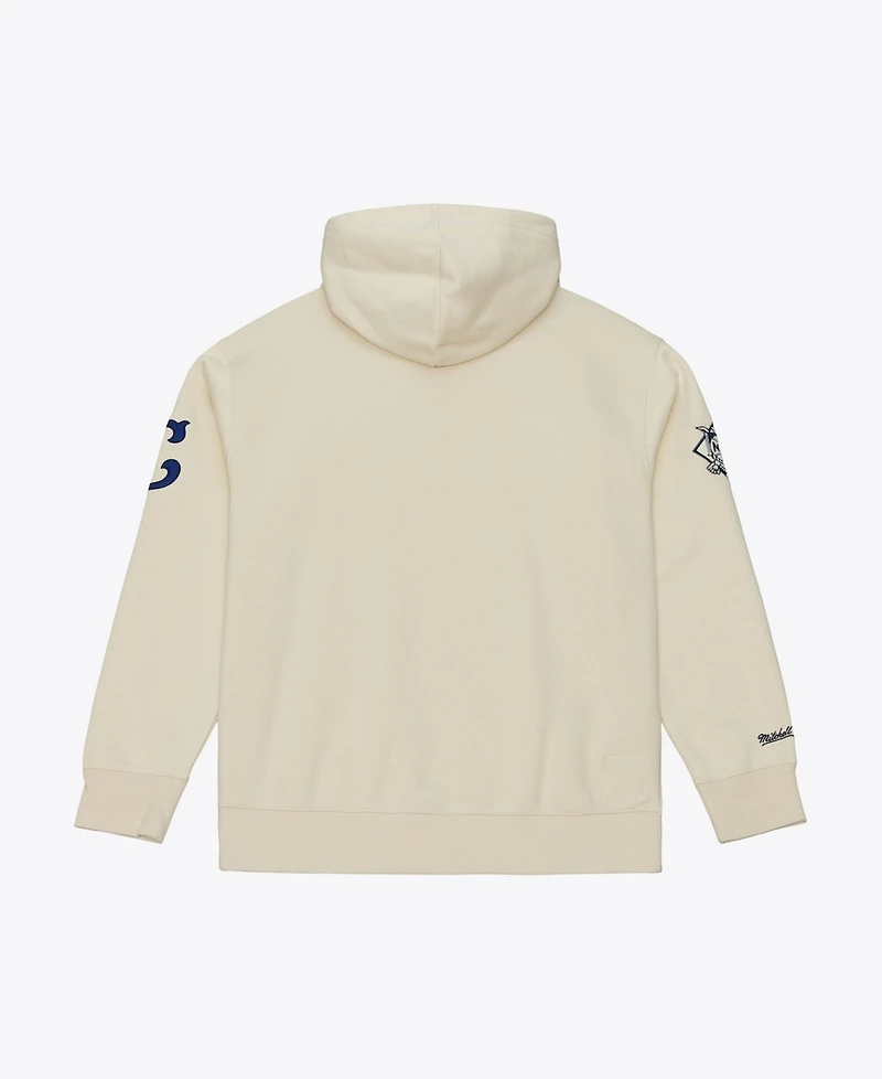 Mitchell & Ness Men's Cream Chicago Cubs Yacht Rock Fleece Hoodie