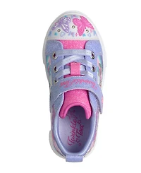Skechers Toddler Girls Twinkle Toes: Sparks - Butterfly Sky Light-Up Fastening Strap Lifestyle Sneakers from Finish Line