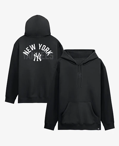 Fanatics Men's New York Yankees Black Out Fleece Hoodie