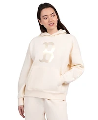 Starter Women's Cream Boston Red Sox Pastel Relaxed Hoodie