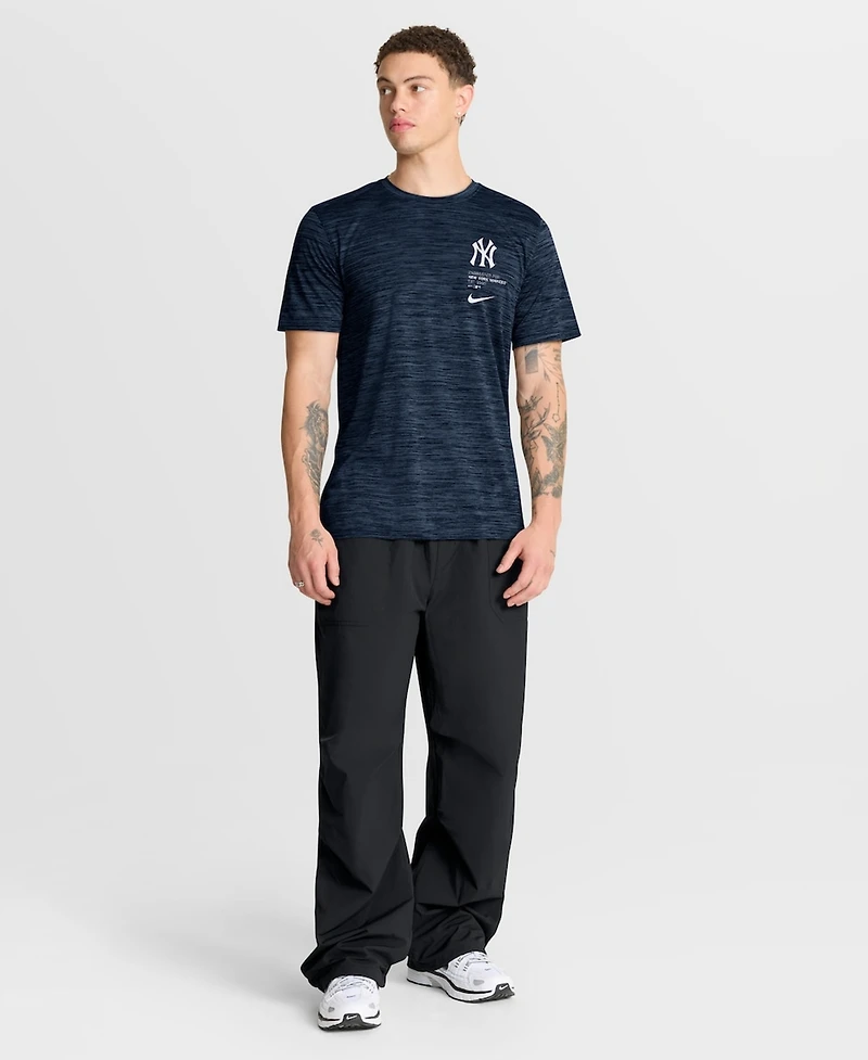 Nike Men's Navy New York Yankees Velocity Dri-fit T-Shirt