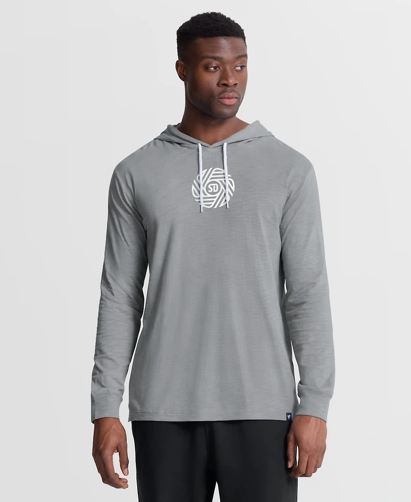 Fanatics Men's Gray San Diego Fc Unending Practice Transitional Slub Hoodie