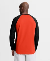 Nike Men's Orange San Francisco Giants Authentic Collection Raglan Dri-fit Sweatshirt