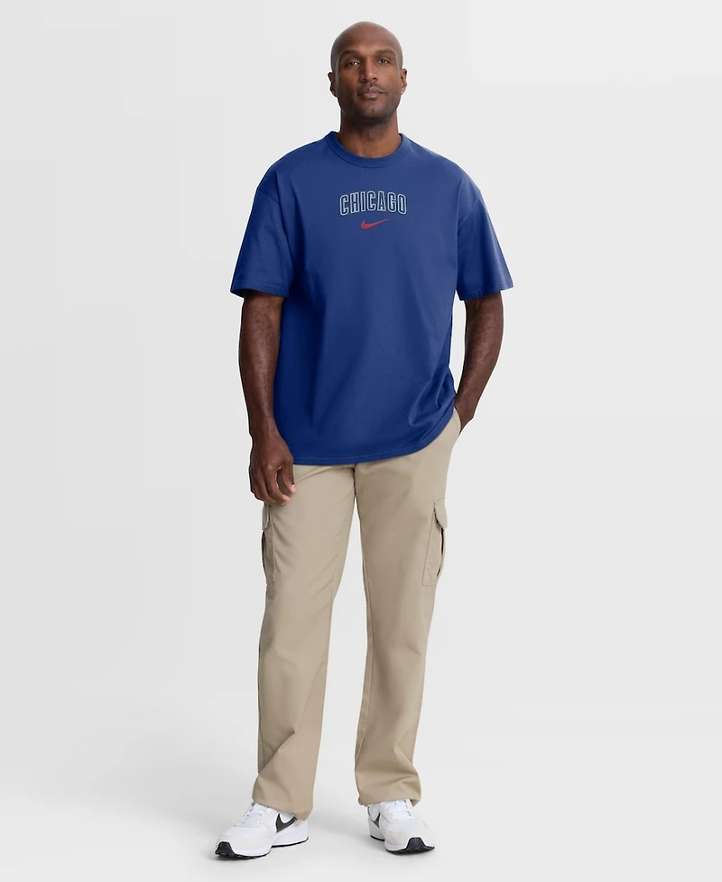 Nike Men's Royal Chicago Cubs City Name Max90 T-Shirt