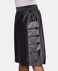 Jordan Men's Black Paris Saint-Germain Cat Scratch Shorts