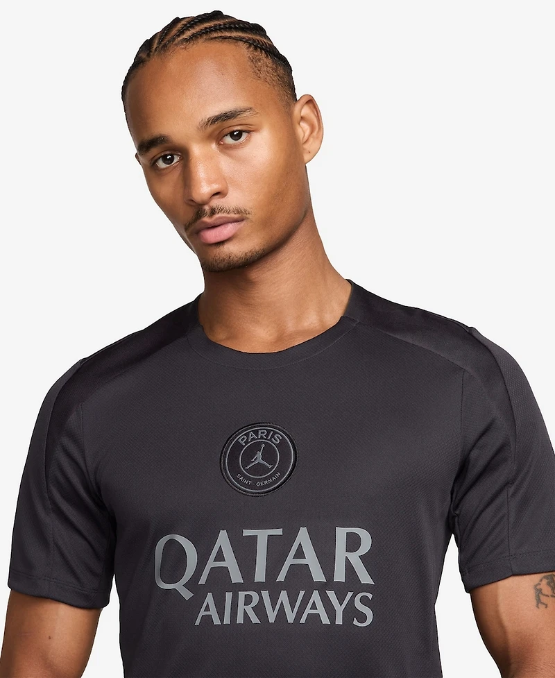 Nike Men's Anthracite Paris Saint-Germain Strike Dri-fit Top