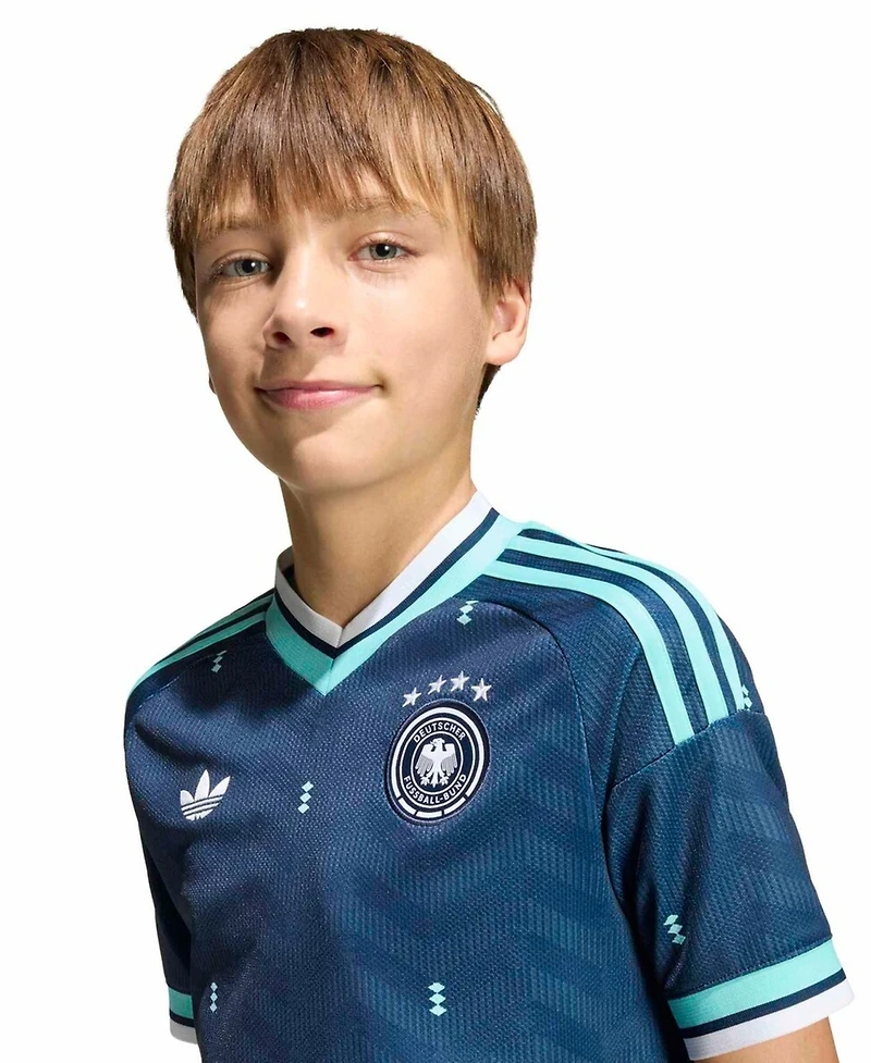 Adidas Big Boys and Girls Navy Germany National Team 2026 Away Replica Jersey