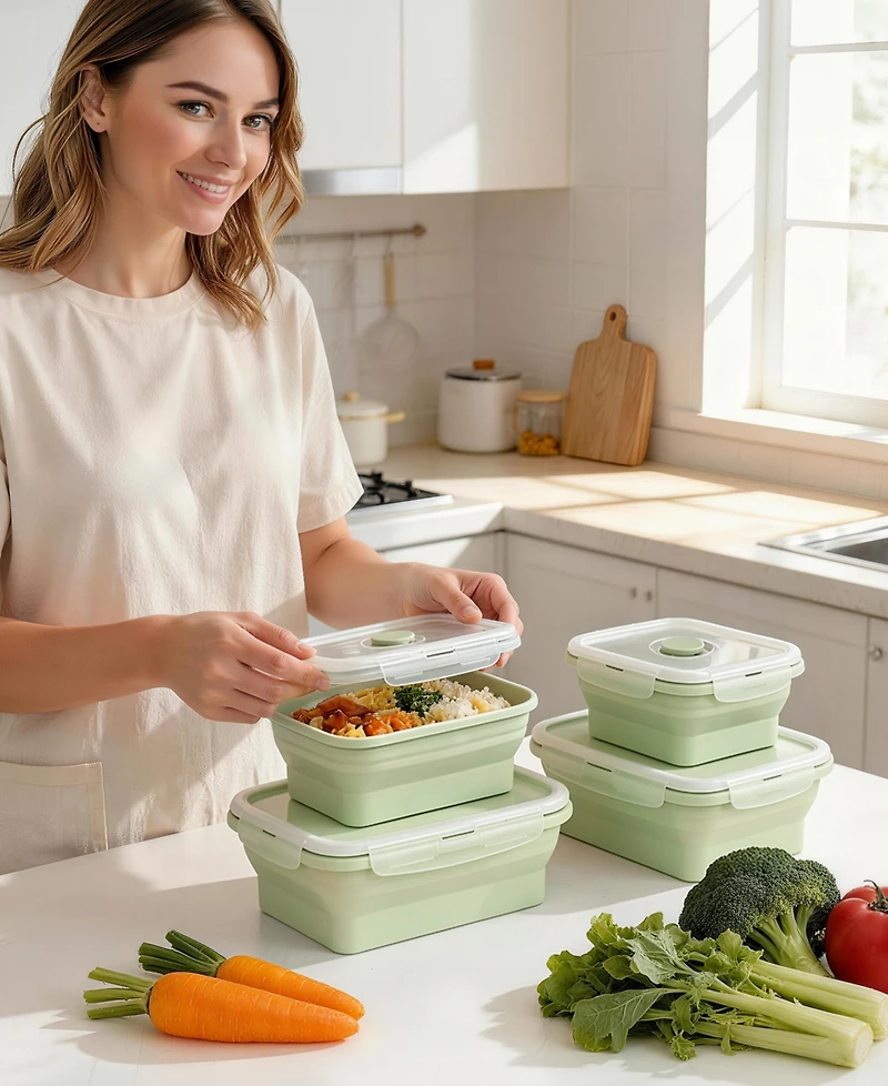 2-Tier Detachable Dish Drying Rack with Cutlery Holder