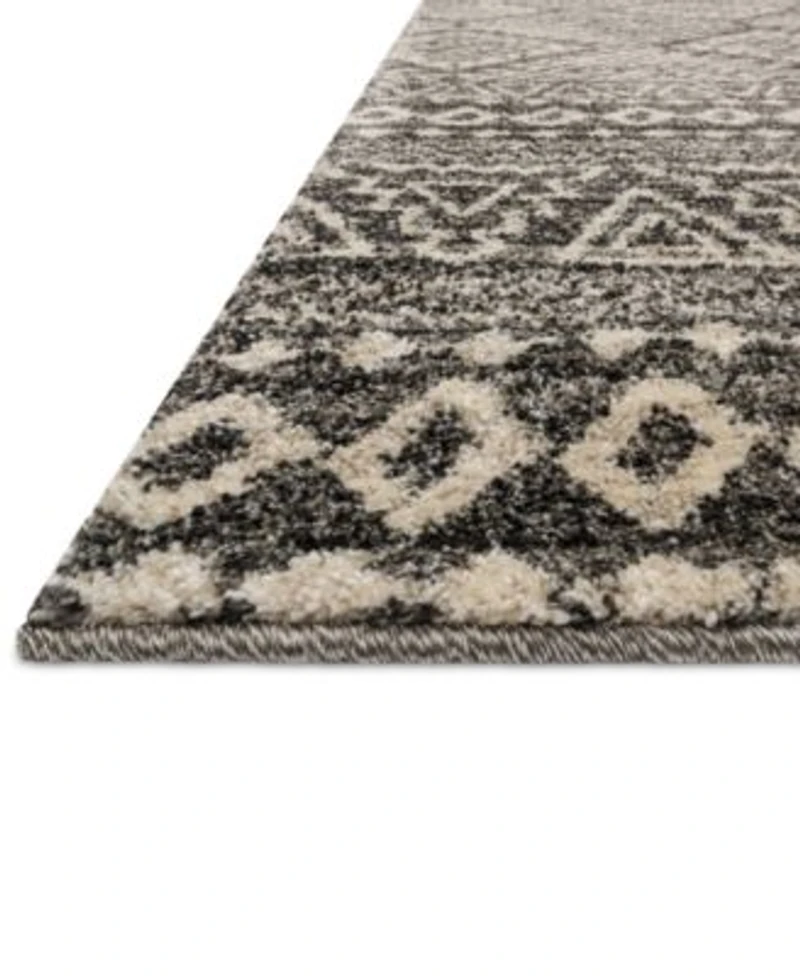 Closeout Loloi Emory Eb 08 Graphite Ivory Rug
