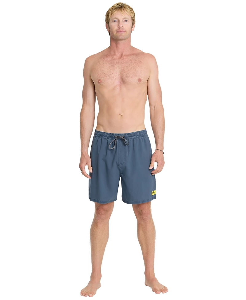 Quiksilver Men's Pacifico Talavera Straight-Fit Volley Swim Shorts