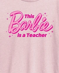 Hybrid Apparel Plus Barbie Teacher Graphic T-Shirt