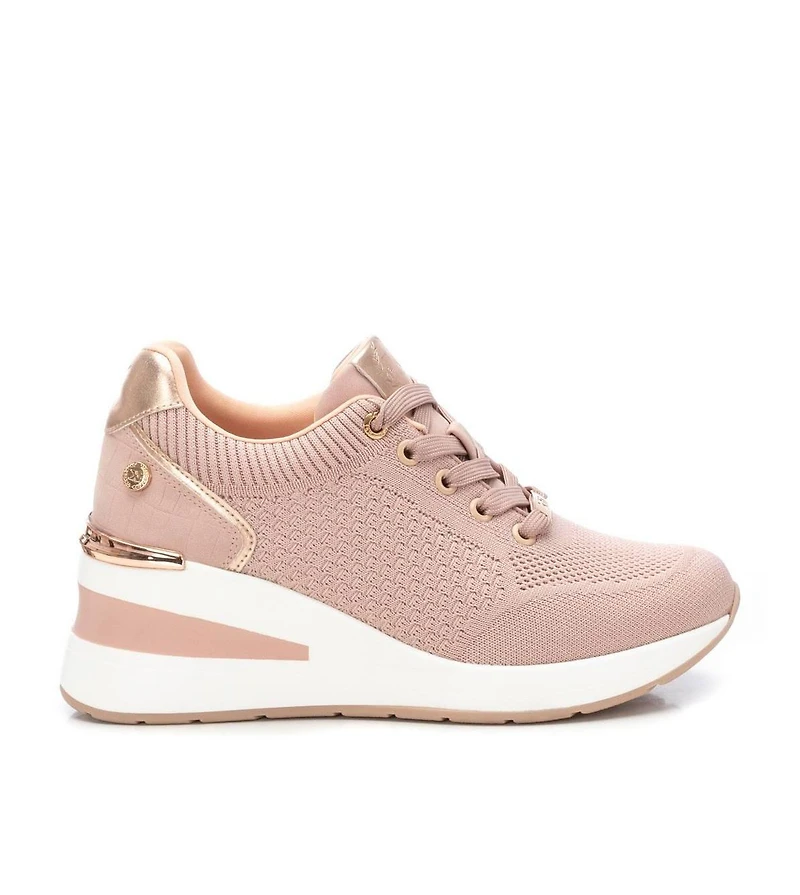 Xti Women's Wedge Lace-Up Sneakers